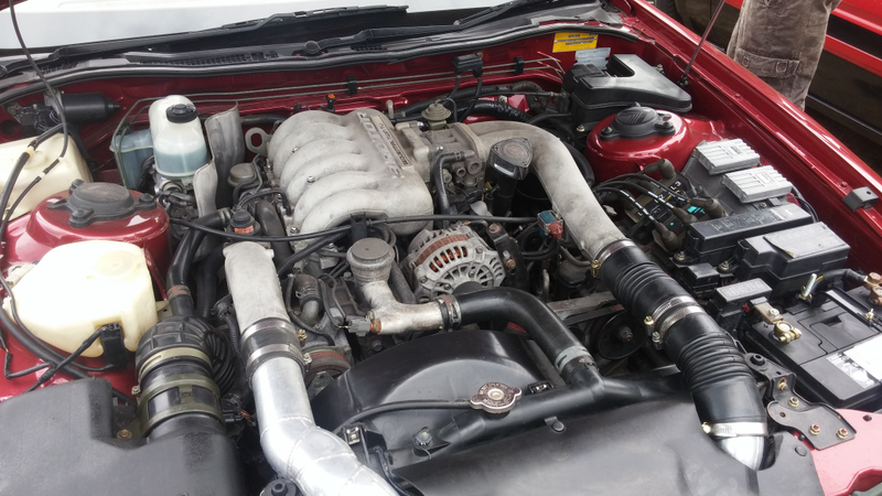 This is from the other JC Cosmo in attendance. 3 ROTOR SEQUENTIAL TWIN TURBO is what it says. Mmmf